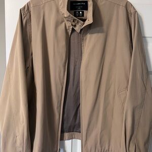 Abercrombie & Fitch Men's Tan Lightweight Jacket